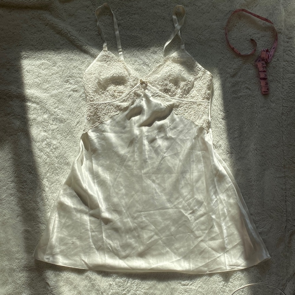 Vintage Jones New York Satin Slip Dress